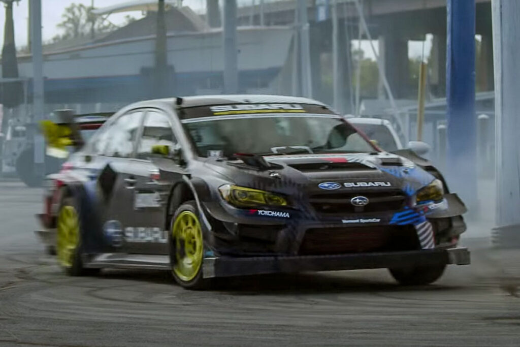 Travis Pastrana's Subaru WRX STI Gymkhana 2020